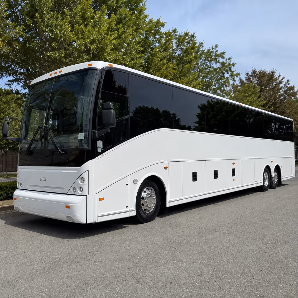 bus rental options for winston salem trips