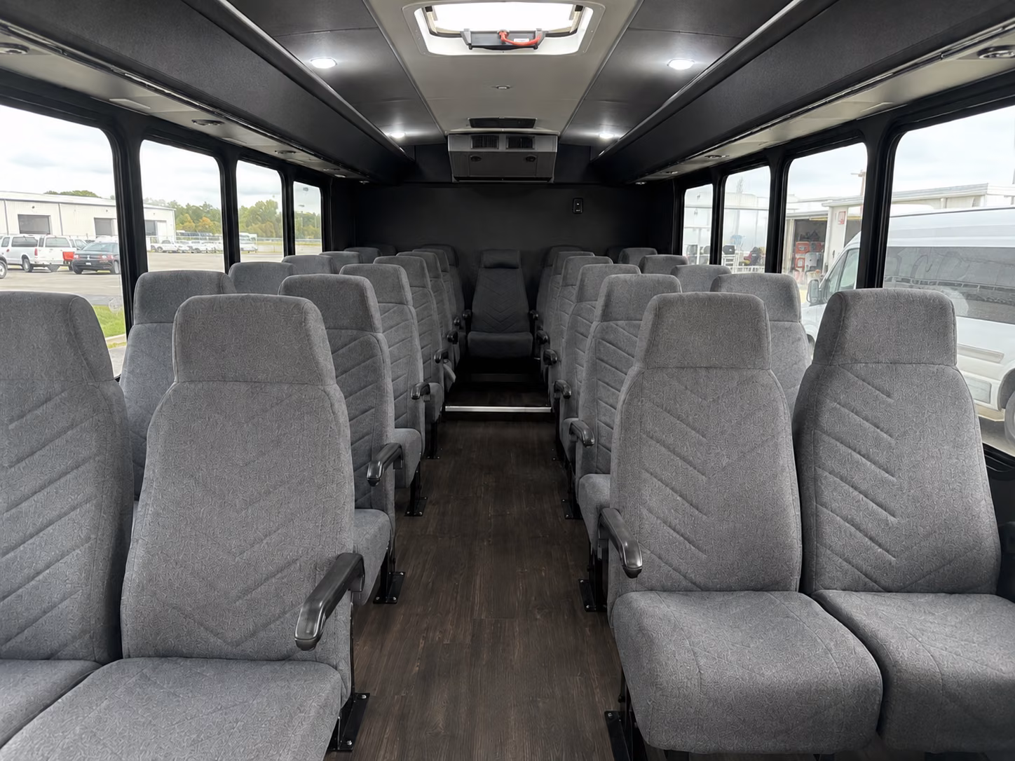 winston salem sporting event transportation onboard seating
